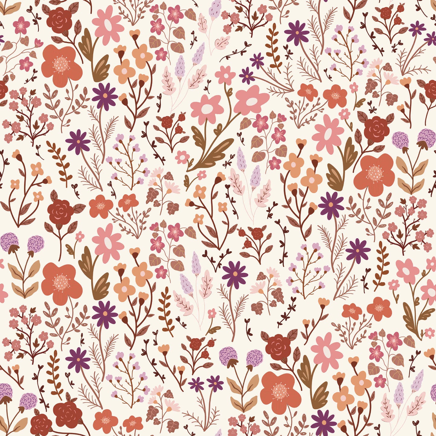 Mauve Floral