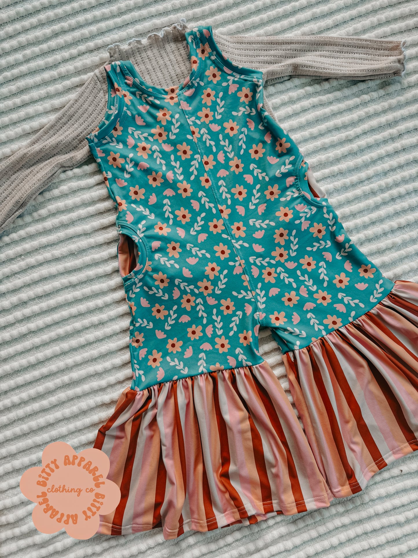 3T RTS fall romper set