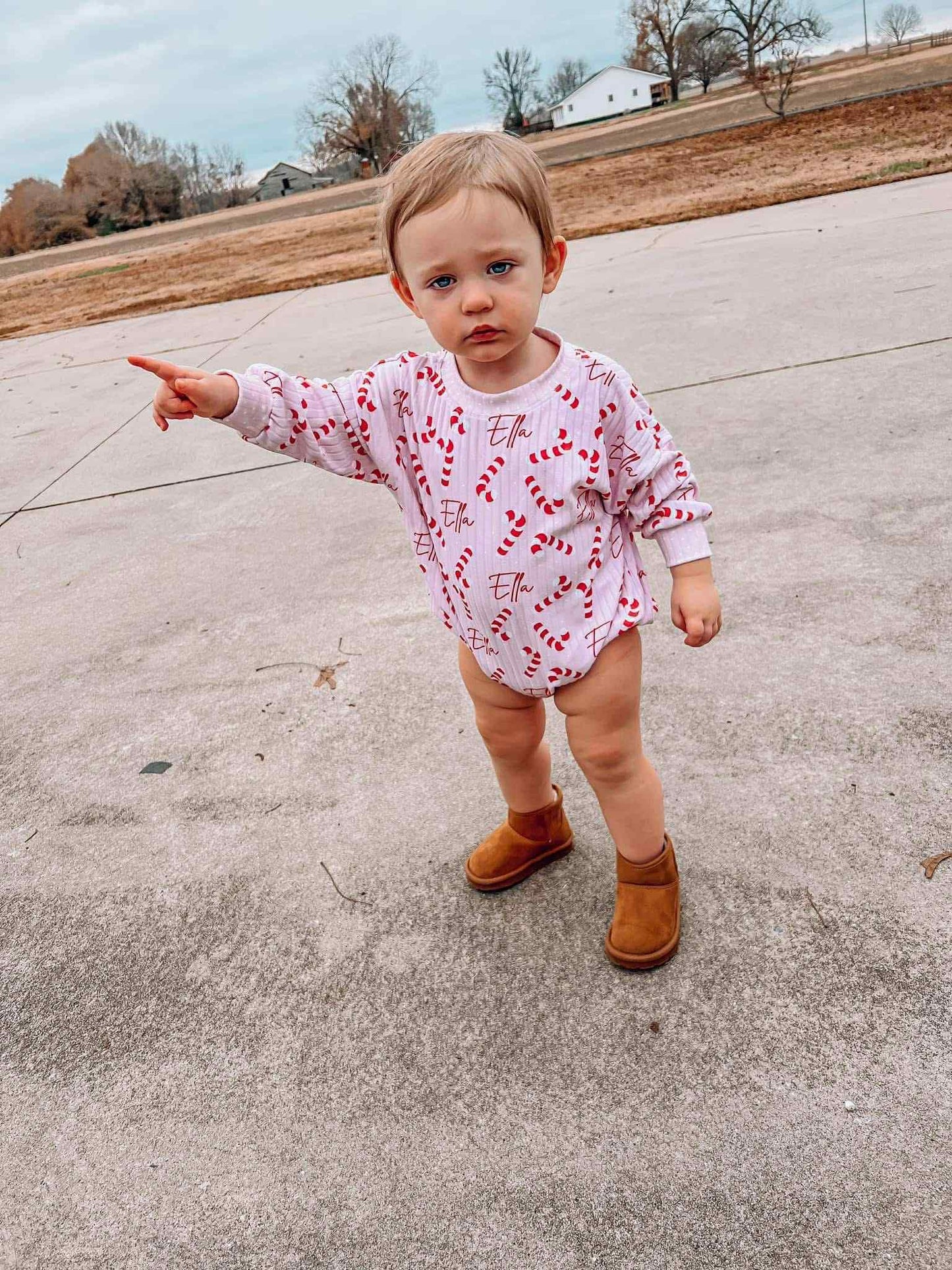 Sweater Romper w/Snaps
