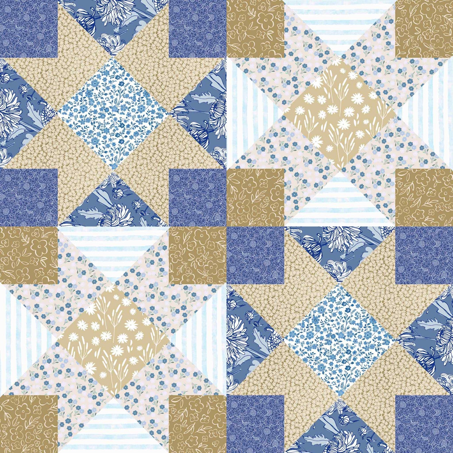 Blue Quilt