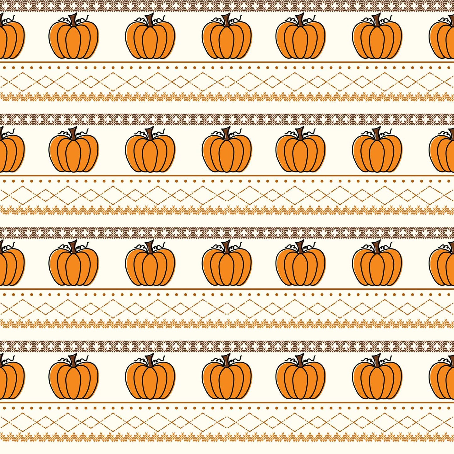 Pumpkin Stripes