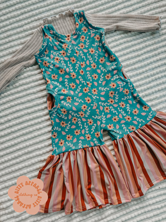 3T RTS fall romper set