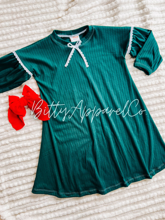 4T puff sleeve dress