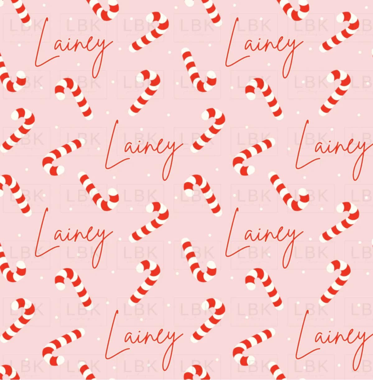 Candy Cane (Pink)