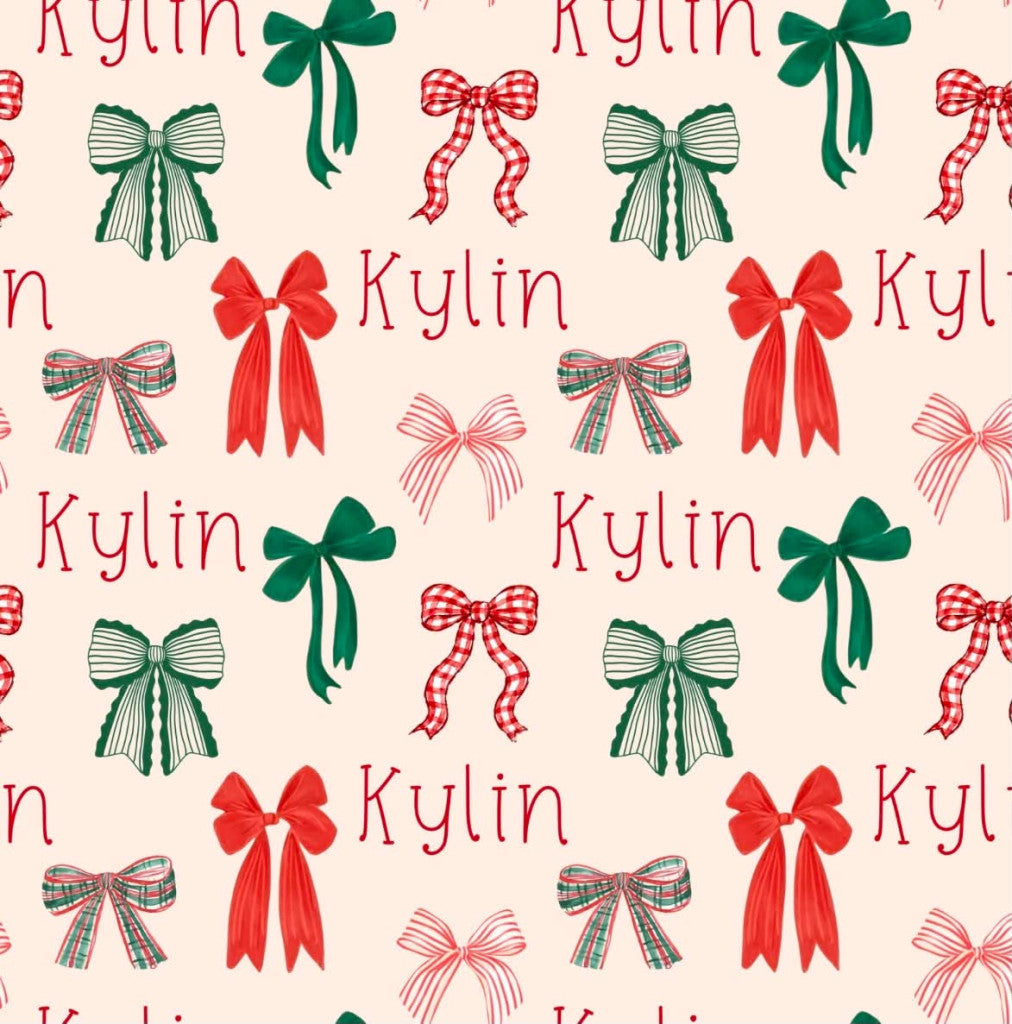 Custom Name Ruffle Nightgown